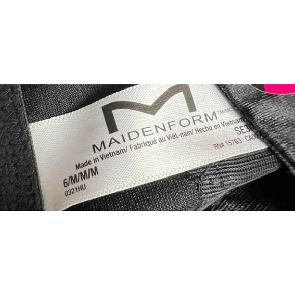 Maidenform Self Expressions Women's Firm Control Waist Cincher SE3067 6/M/M/M - Picture 3 of 4